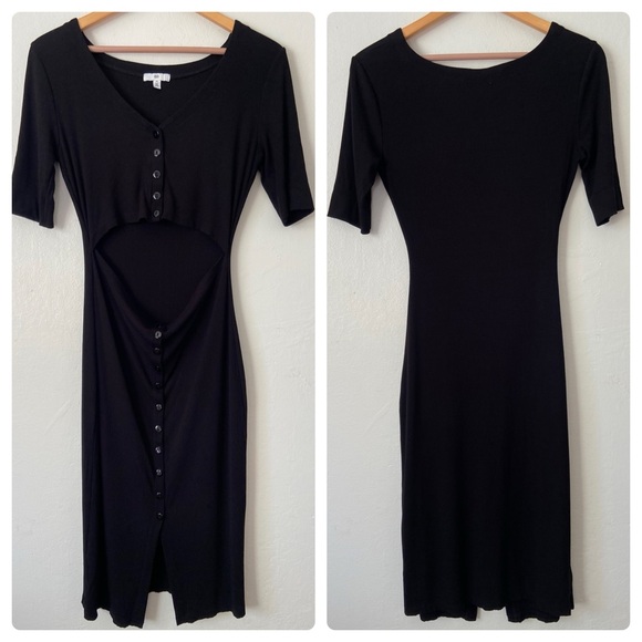 BP. Nordstrom Cutout Rib Dress - Picture 4 of 8